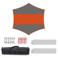 Great 4.1 x 4.1m Camping Tarp Kit