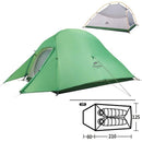 Cloud UP 2P 210T Tent